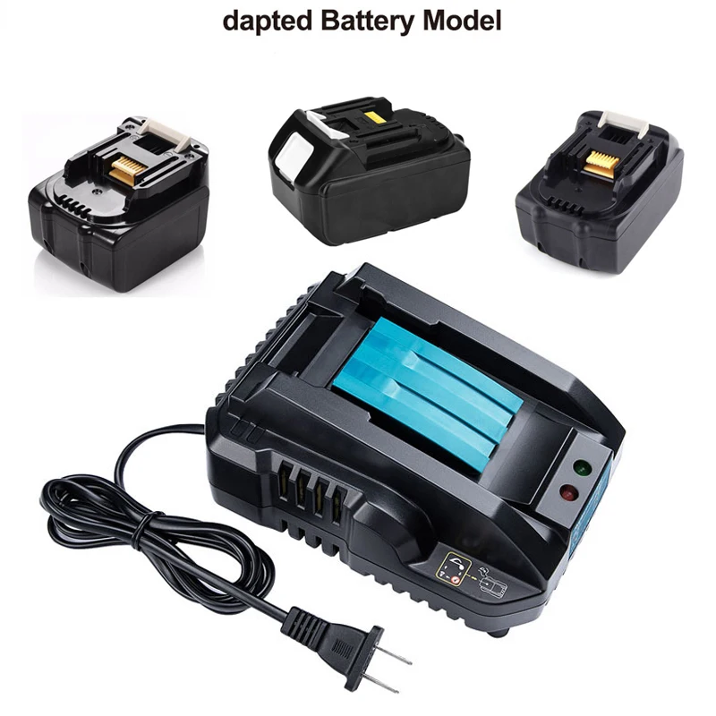 Зарядное устройство для литий-ионных батарей 3 а/4 а Makita 18 в 14 4 В BL1860 BL1840 BL1830 BL1820 BL1415