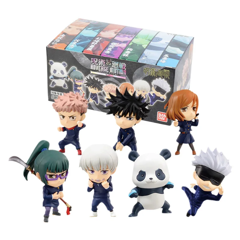 

Bandai Original Jujutsu Kaisen Candy Toy Anime Figure Adverge Motion 01 Itadori Yuji Gojo Satoru Ornaments Action Figure Toy For