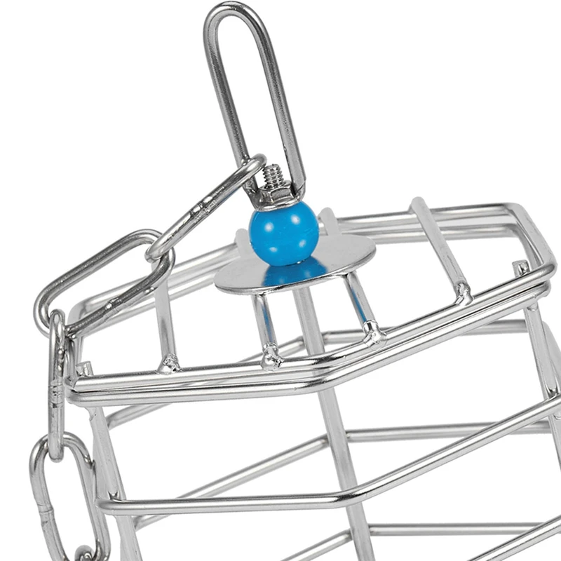 2 шт. подвесная клетка из нержавеющей стали для домашних животных