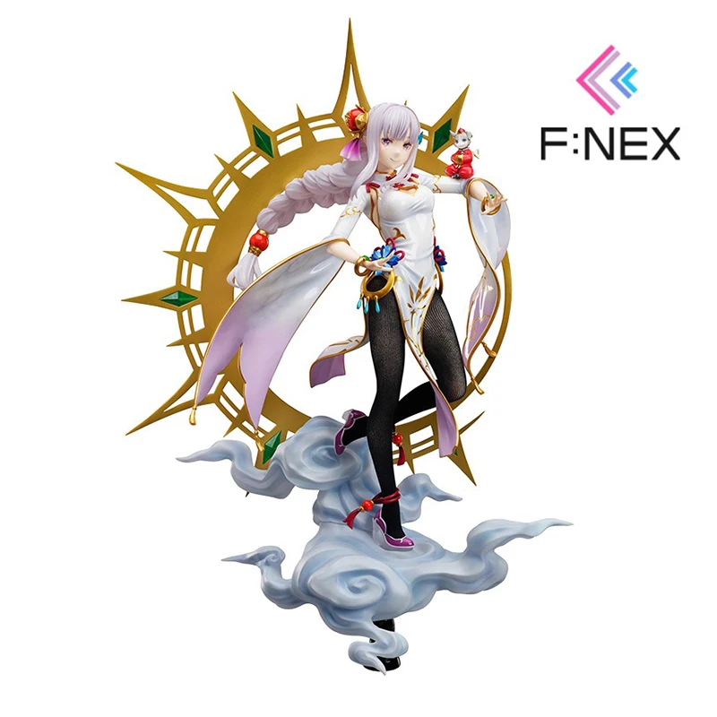 

Re:ZERO-начало жизни в другом мире-Emilia China Dress ver. Коллекция фигурок аниме 1/7, фигурки героев, игрушечные модели