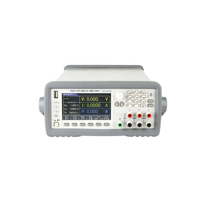 

TH6303 Programmable Linear DC Power Source 60V/10A/200W Wide Range