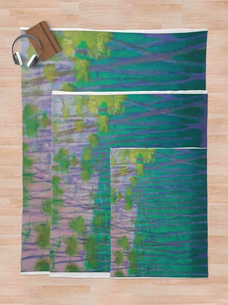 Одеяло Wolf Kahn Плед на диван тяжелый для сна Декоративные одеяла дивана