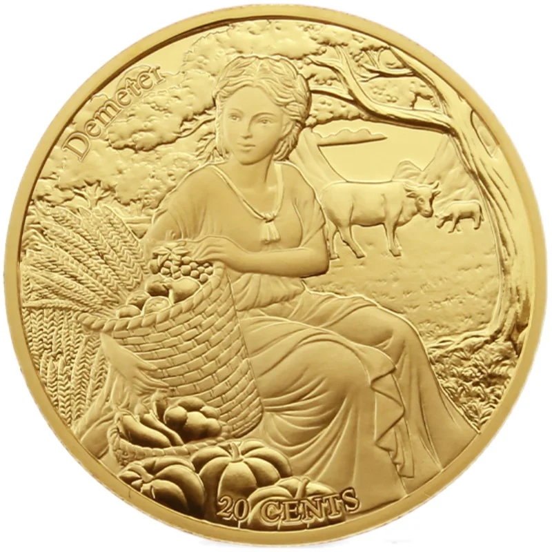 

Virgo-Demetel Samoa 2021 20 Points Commemorative Coin Gods Guard Twelve Constellation 40mm 100% Original