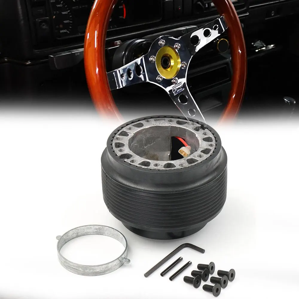 

For Hyundai HY-1 Car Steering Wheel Quick Release Hub Adapter Snap Off Boss Kit