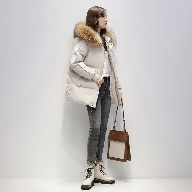 Down Padded Jacket Women's Short Winter New Fashion Warm Casual Korean Style Padded Jacket