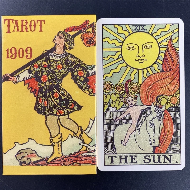 78-карт Rider Tarot Deck 1909 Издание Для Личного Использования