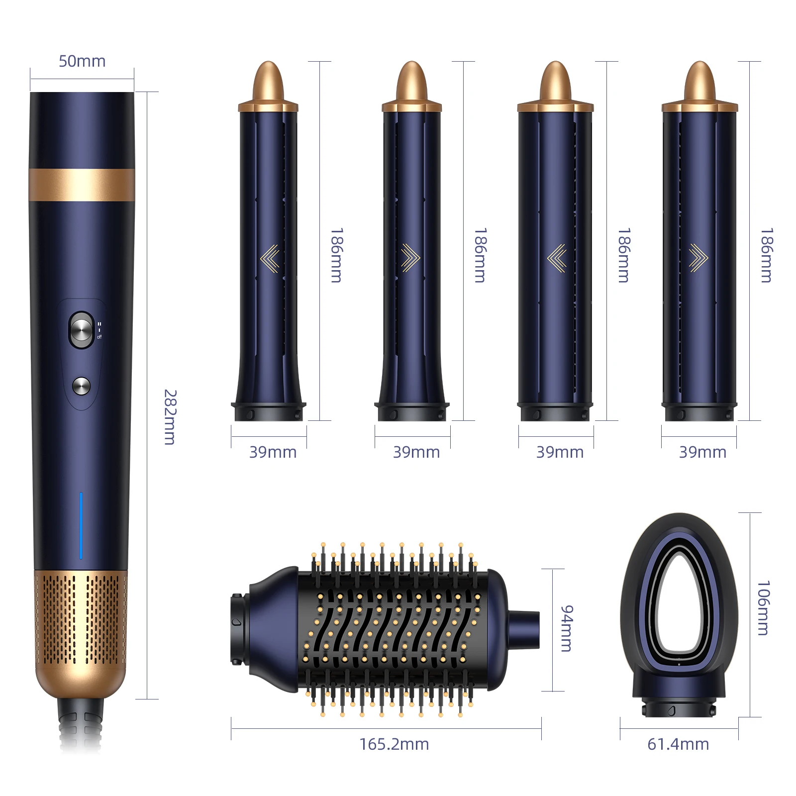 Заводская цена салонный фен с аксессуарами для фена уход за волосами Revair