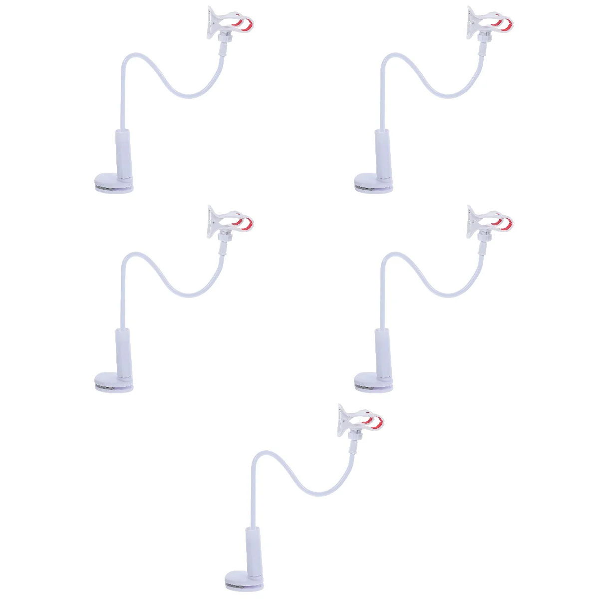 

5pcs Desk Stand Holder Clip Style Holder Home Desk Holder for Desk
