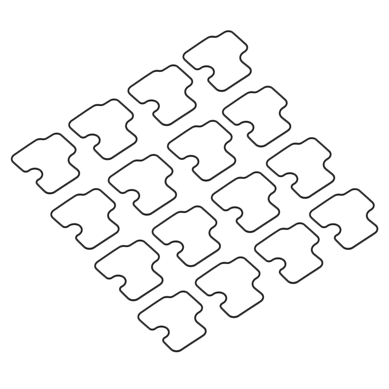 NEW-16Pcs Набор для Ремонта Карбюратора Нижняя оболочка прокладка HONDA CB500 CB600F CB1000F CB1000