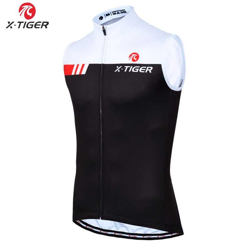 

2022 New X-Tiger Summer Cycling Vest Quick-dry Sleeveless Cycling Jersey Anti-UV Bicycle Clothing MTB Bike Clothes Roupa Ciclis