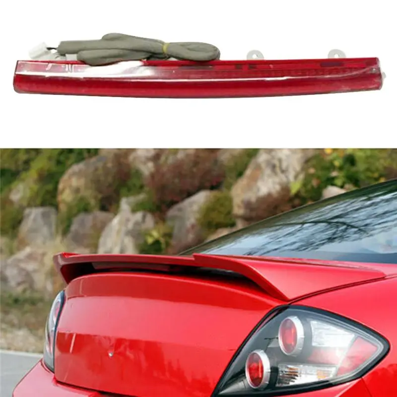 Фото # Автозапчасти и аксессуары 98C, задний спойлер с LED-фонарем стоп-сигнала для Hyundai Tiburon (красный) №4