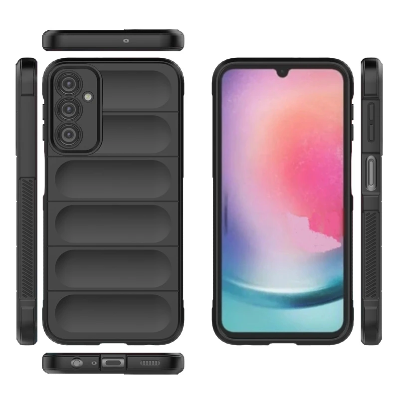 For Samsung A24 Case Cover Samsung Galaxy A24 Capas Shockproof Bumper Back Soft TPU Lens Protective For Fundas Samsung A 24 A24
