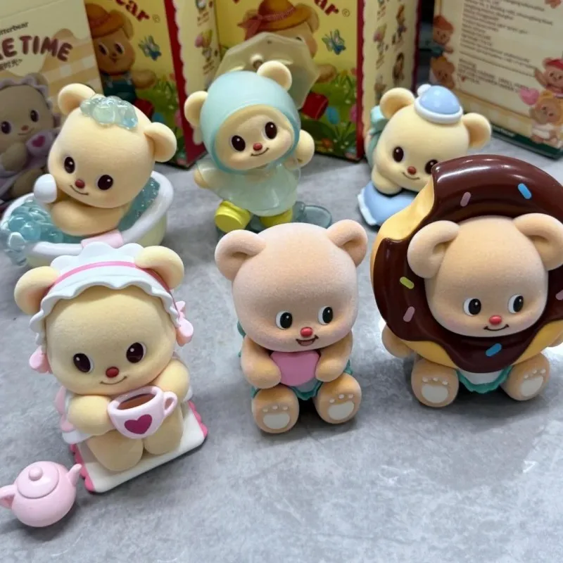 Фото Butterbear Leisure Time Series слепая коробка милый масляный медведь кукла загадочная коробка сумка-сюрприз экшн-фигурка Декор модель девушка подарок игрушки №3