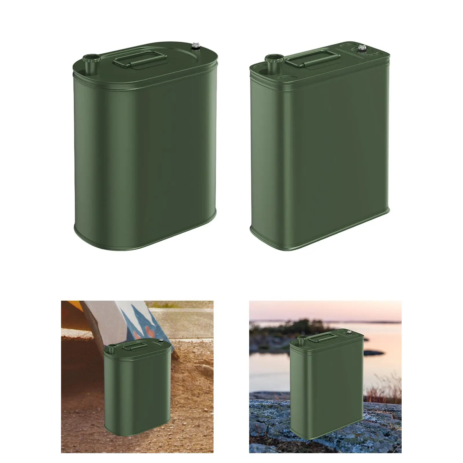 Портативный бензиновый бак масляная жидкость канистра утолщенная крышка