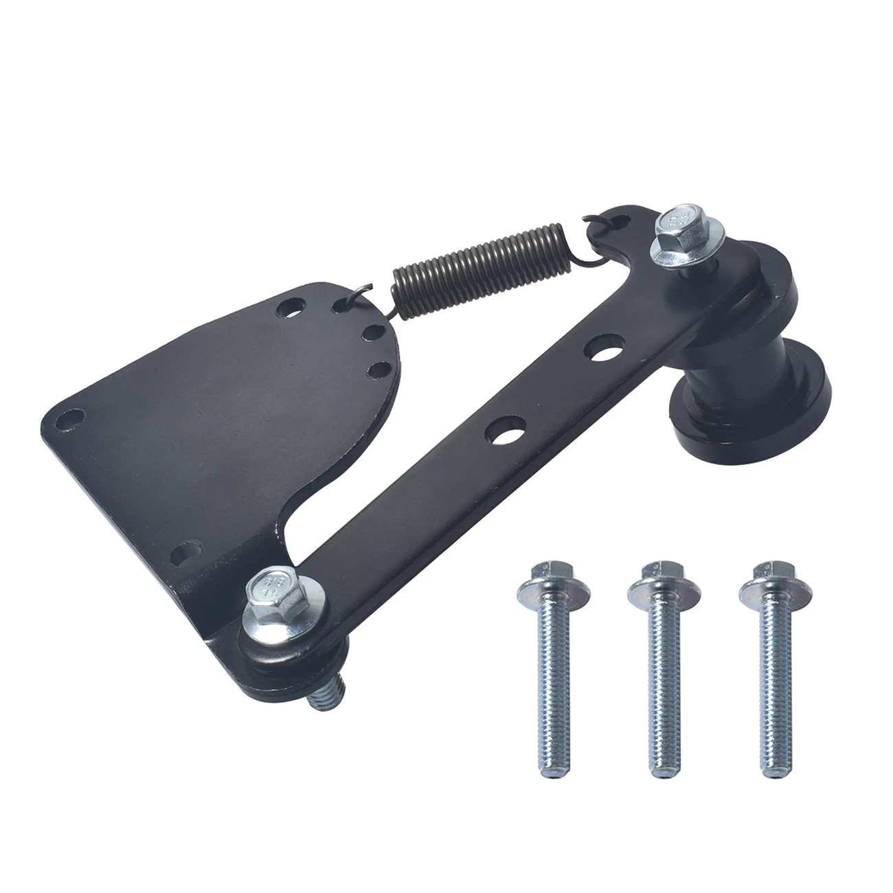 Черный подпружиненный натяжитель цепи подходит для двигателя 49cc 66cc 80cc