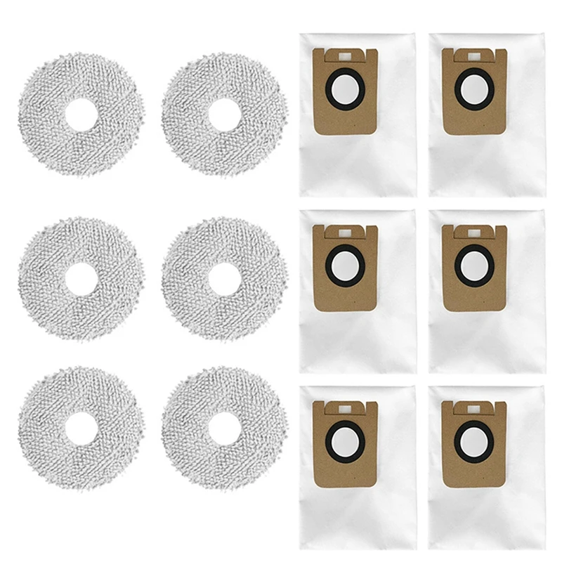 

2X Replacement Dust Bags Mop Cloth For Xiaomi Dreame Bot L10S Ultra / S10 / S10 Pro Robot Vacuum Cleaner Accessories