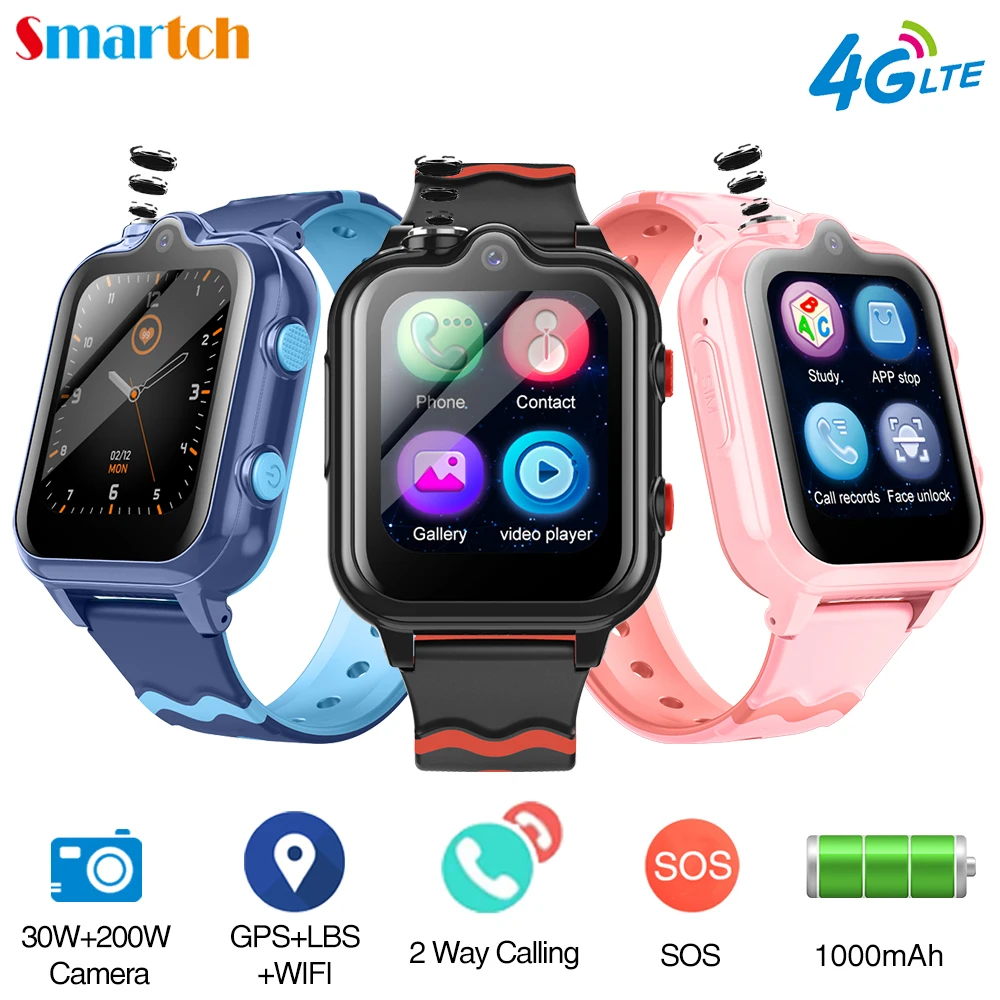 

Смарт-часы D35, 4G, GPS, AGPS, LBS, Wi-Fi, SOS, воспроизведение музыки, двойная камера, водонепроницаемые Смарт-часы, подарок для мальчиков и девочек, 900 мАч