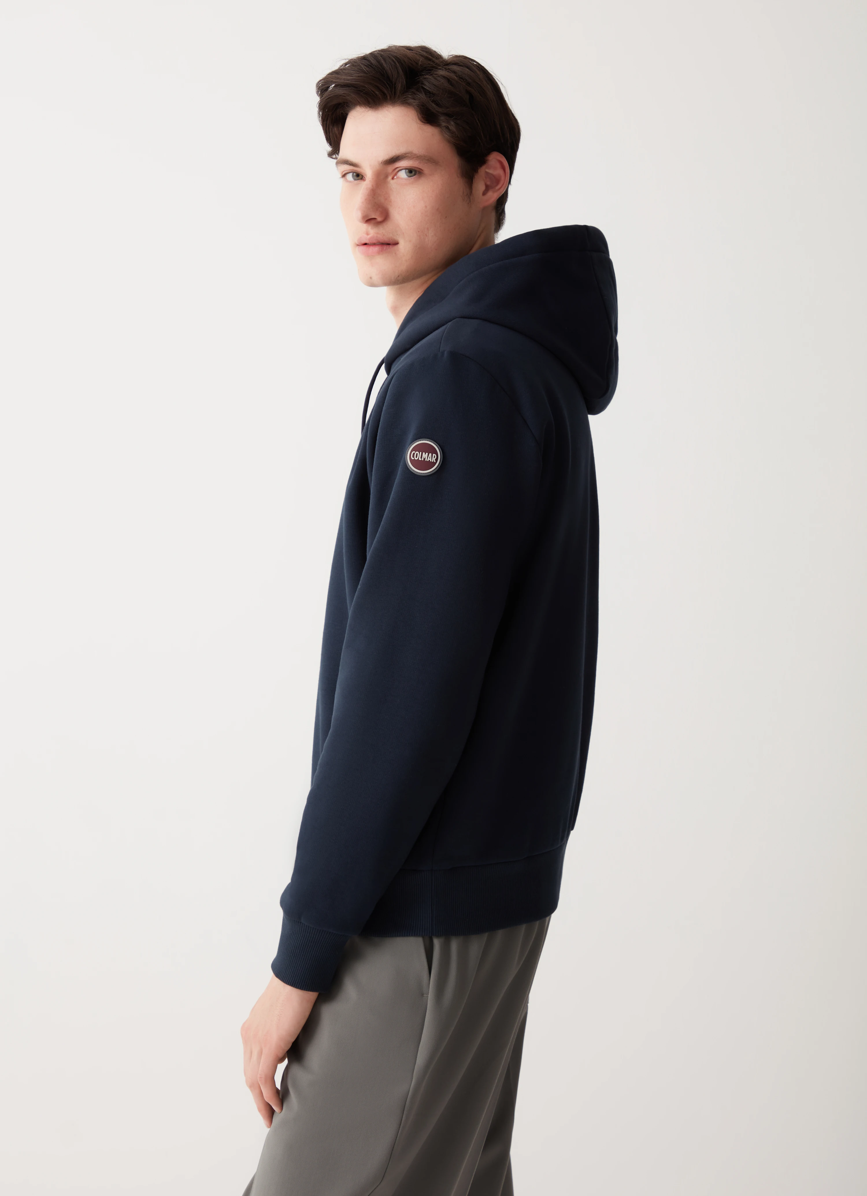 

New Winter Top Quality 100%Cotton Brand Silicone logo Casual Hoodies Men Sweatshirts Long Sleeve Women Tracksuit Clothing