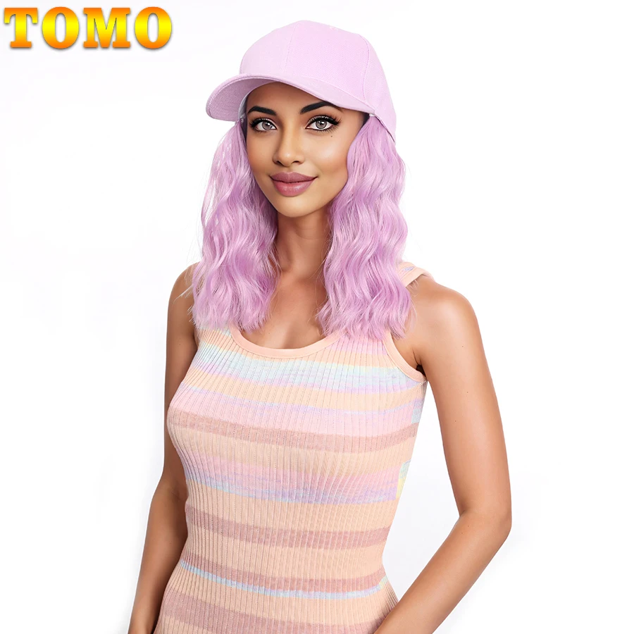 Водонепроницаемая бейсбольная кепка TOMO синтетические удлинители волос с