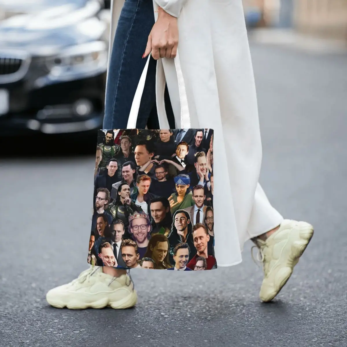 

Tom Hiddleston Women Totes canvas handbag canvas shopping bag