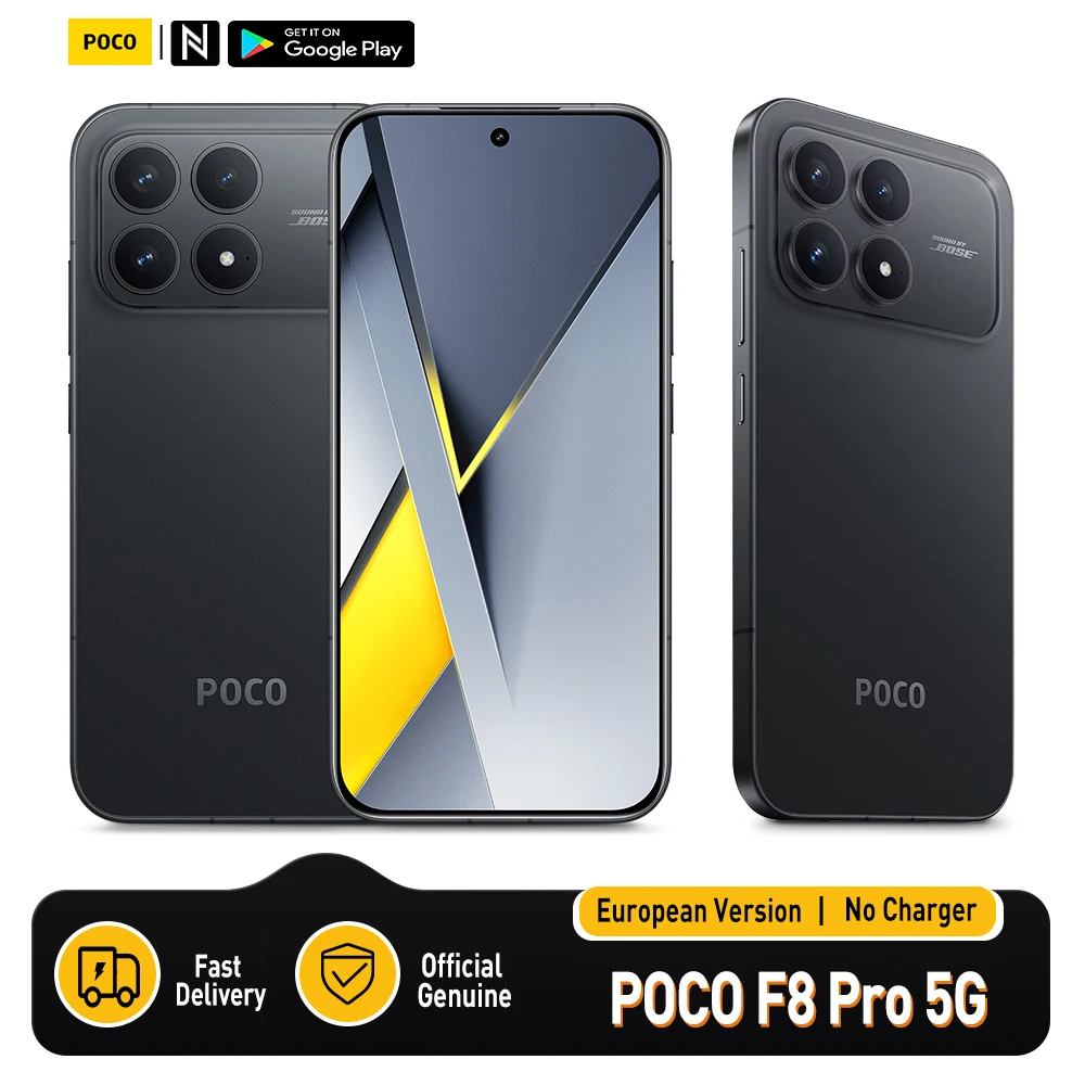 POCO F8 Pro 5G European Version 256GB/512GB Snapdragon 8 Elite, 6.59