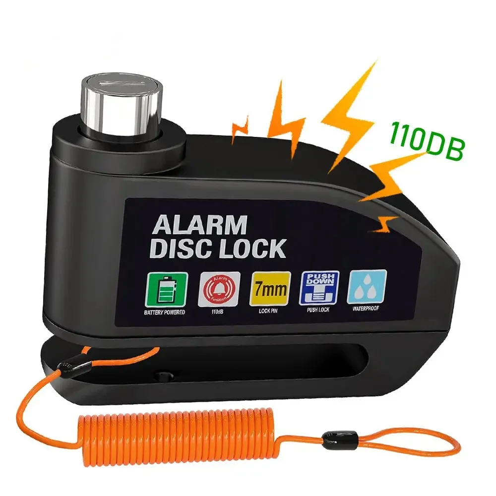 Велосипедная сигнализация дисковый тормоз электрический замок велосипедный