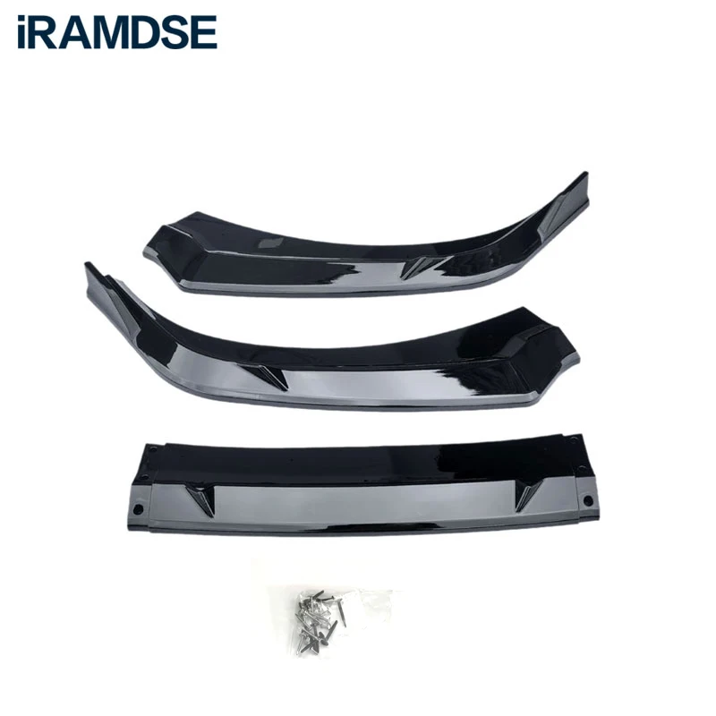 

Губа переднего бампера для Hyundai Elantra 2023 2024 2025, разделитель воздуха 8-го поколения, комплект кузова автомобиля, спойлер, черная юбка, аксессуары