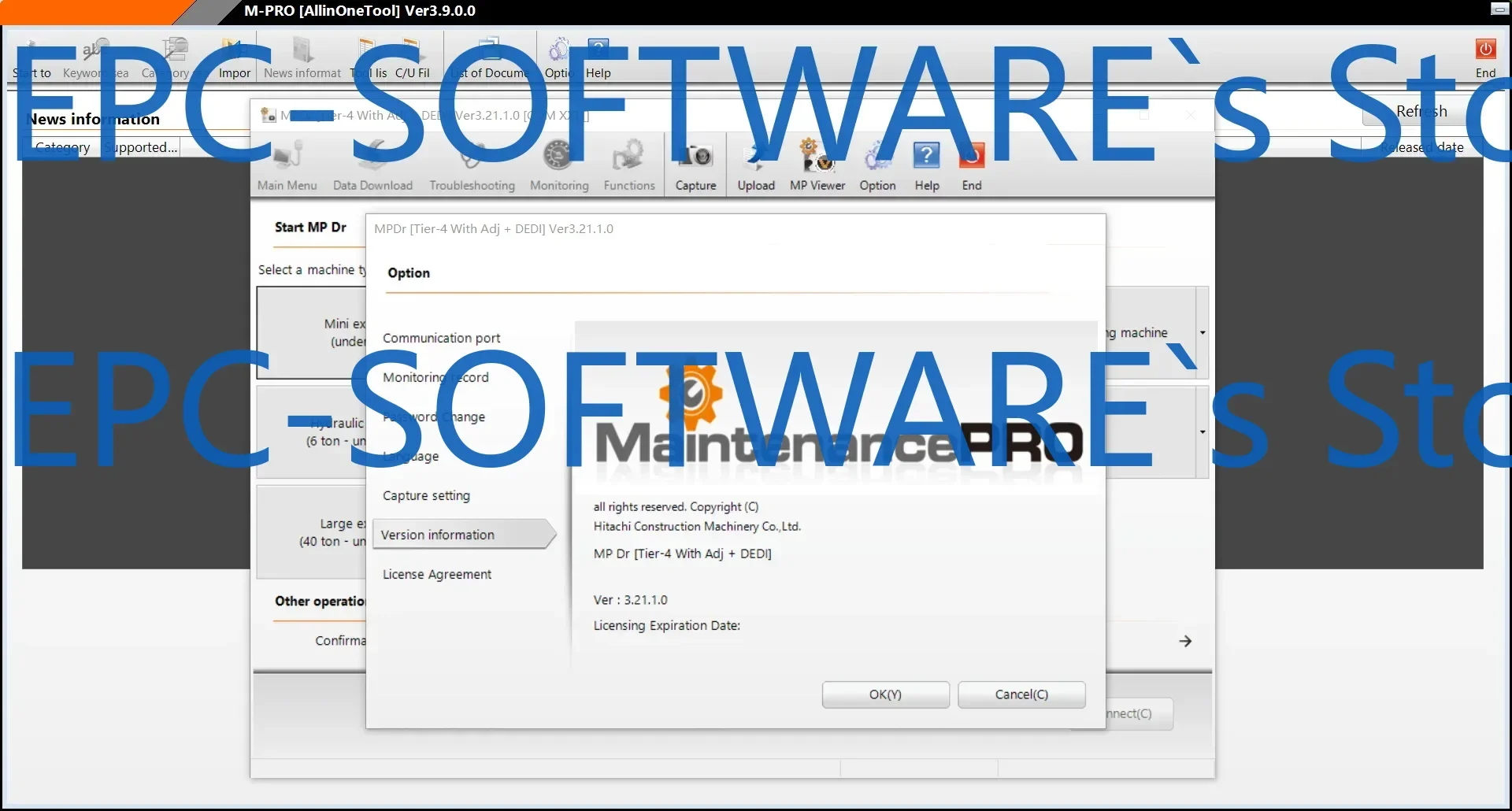 Фото HITACHI M-PRO AllinOneTool v4.0 [MPDr 4.1+Security+Tier-4 With Adj+DEDI] Никогда не расширяется №1