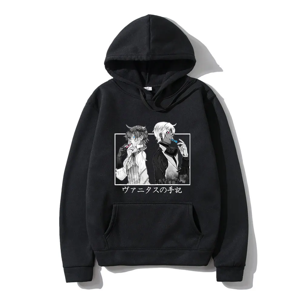 

Anime The Case Study of Vanitas Japanese Funny Manga Print Sweatshirt Winter Long Sleeve Vintage Hip Hop Casual Men's Hoodie