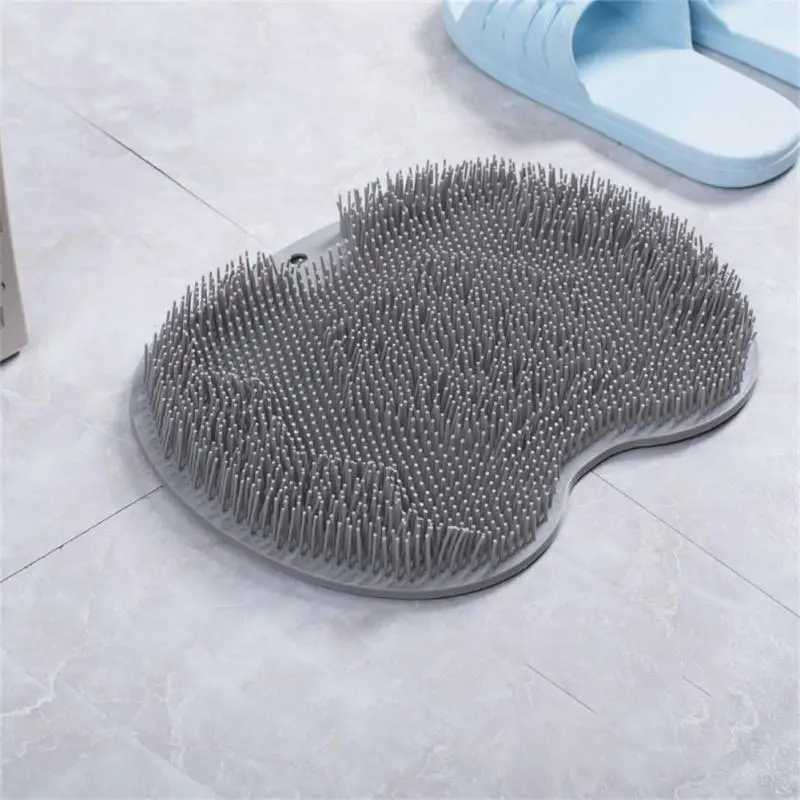 

Lazy Shower Foot Wash Brush Rub Back Sucker Brush Foot Massage Pad Non-Slip Bath Pad Easy Clean Body Care Wash Mat Bathroom Tool