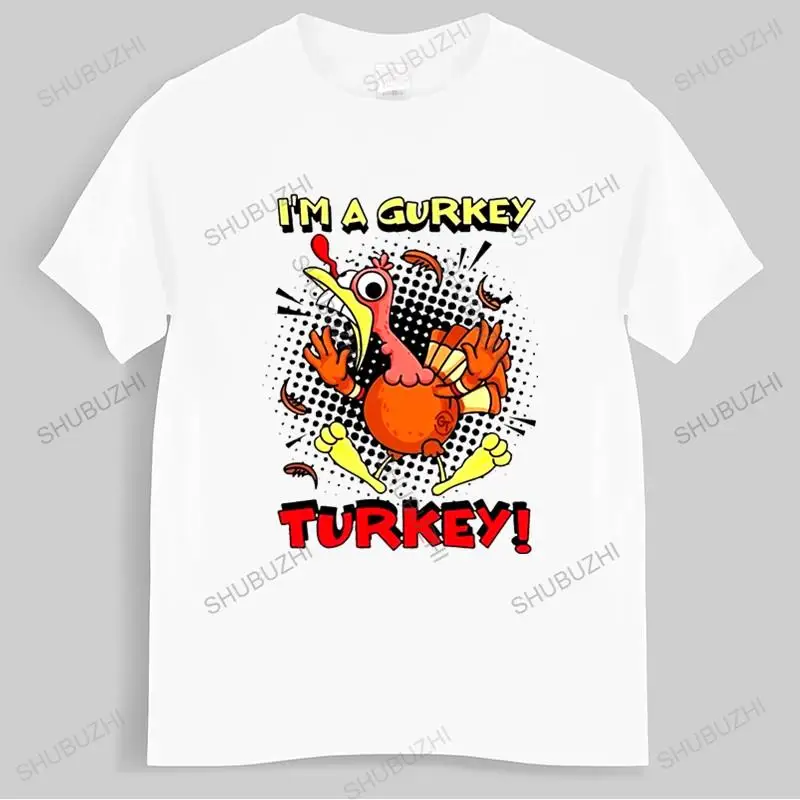 Tshirt men cotton tops FGTeeV I'm A Gurkey Turkey Kids' Premium T-Shirt Black men t shirt euro size