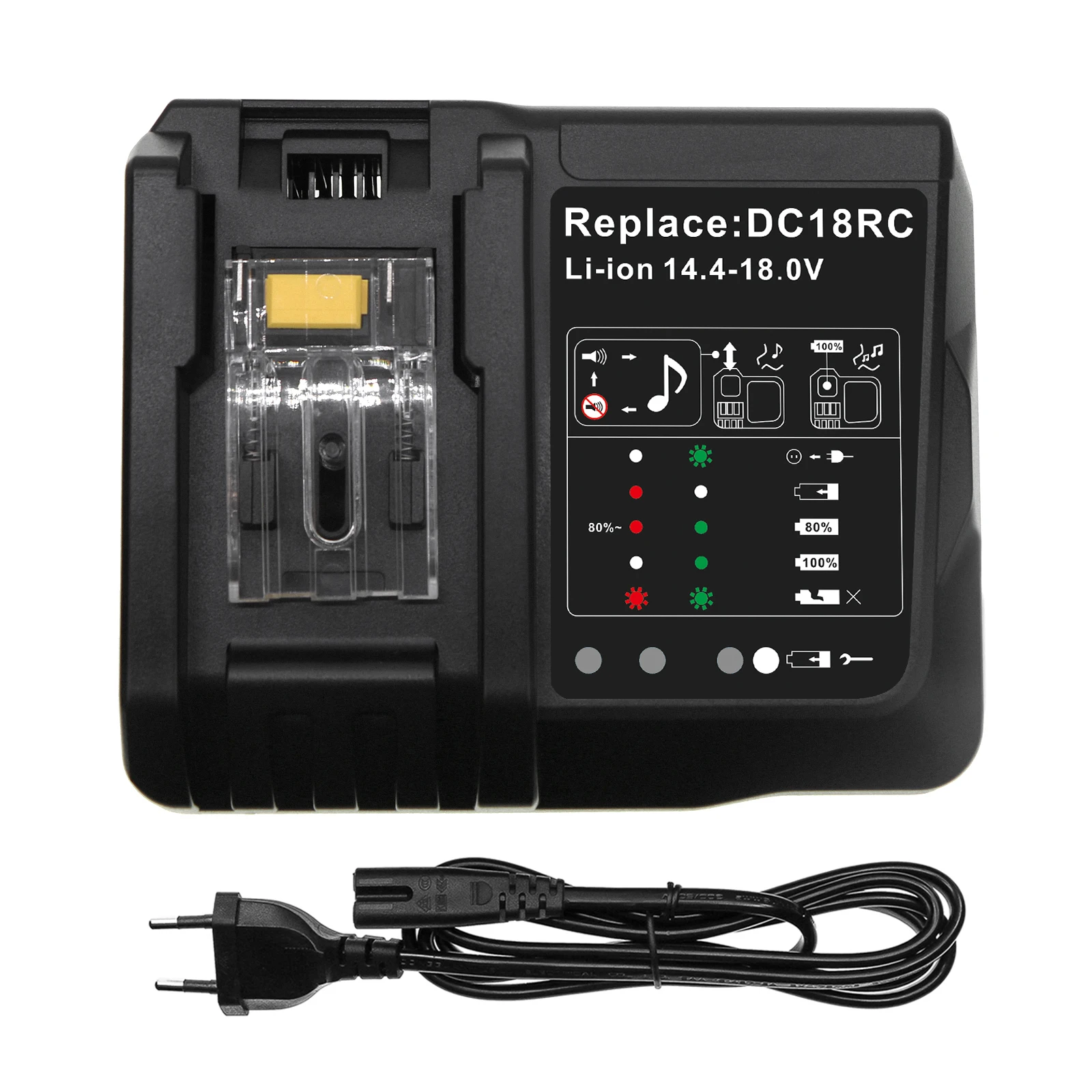 Зарядное устройство для Makita TD130DRFX TD130DRFXR TD130DRFXW TD130DZ TD131 TD131D TD131DRFX TD131DRFXR TD131DRFXW TW152DRFX