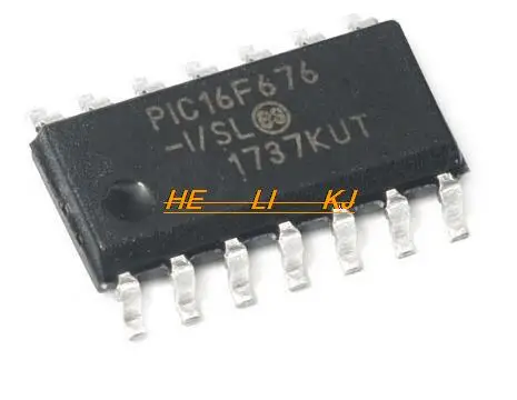 Free shipping 100% nuevo original PIC16F676-I/SL PIC16F676ISL PIC16F676 16F676 SOP14 |