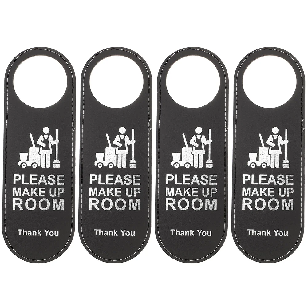 

Door Sign Hanger Room Hotel Up Make Not Disturb Do Knob Signs Please Office Tag Pvc Privacy Double Hanging Tags Makeup Sided