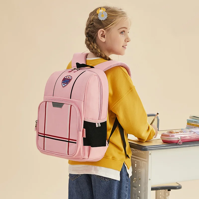 School Backpack Backpack for Girls School Bag Boys Backpack Elementary School Bag Decompression Spine Protection Reflection