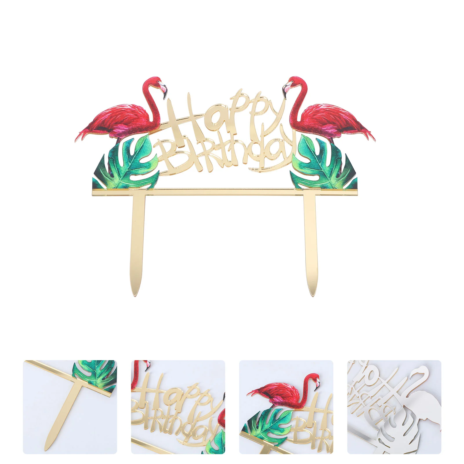

1PC Beautiful Supplies Cake Insert for Birthday Decoration Anniversary Party