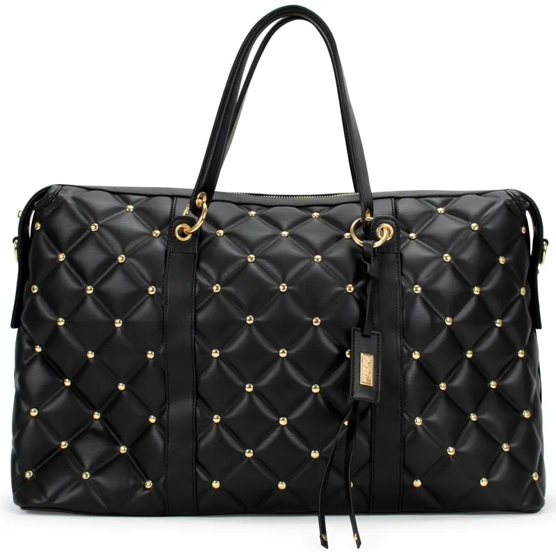 

Quilted Travel Tote Weekender Duffle Bag