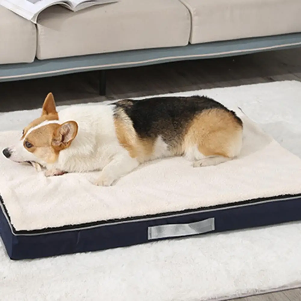 

Удобная кровать для собаки, удобная Всесезонная Толстая кровать для собаки для спальни