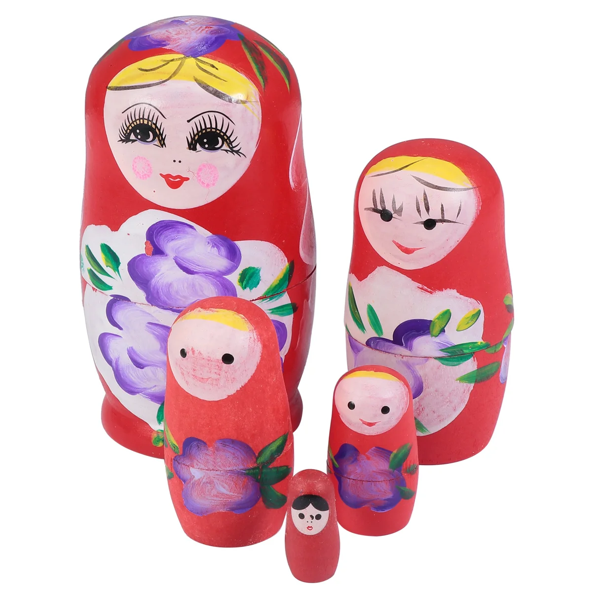 

Русская игрушка-гнездо, деревянная игрушка для детей, цветная Рождественская игрушка-бабушка, подарок, украшение для дома, наполнитель, чул...