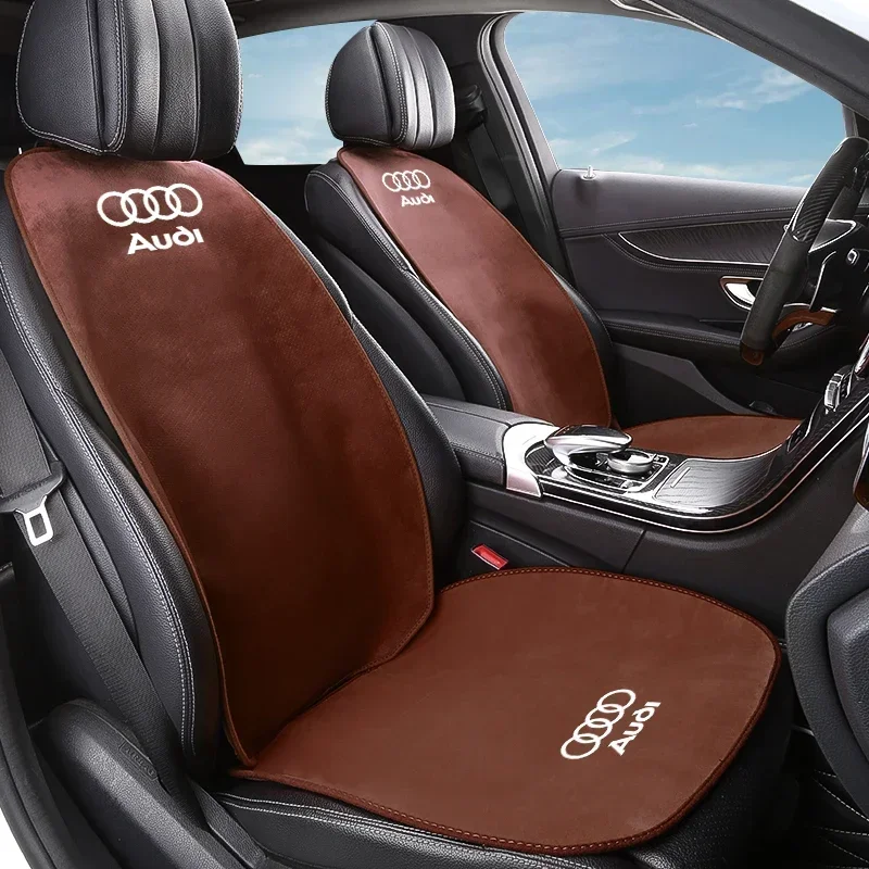 Автомобильная замшевая подушка для сиденья нескользящий чехол Audi SLINE A3 A4 B8 8P 8V A6 C7