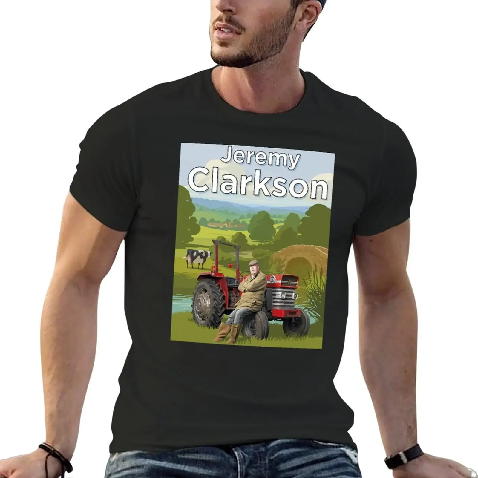 Футболка Best Driver Ever Jeremy Clarkson Farmer футболка с рисунком рубашки черные для тренировок