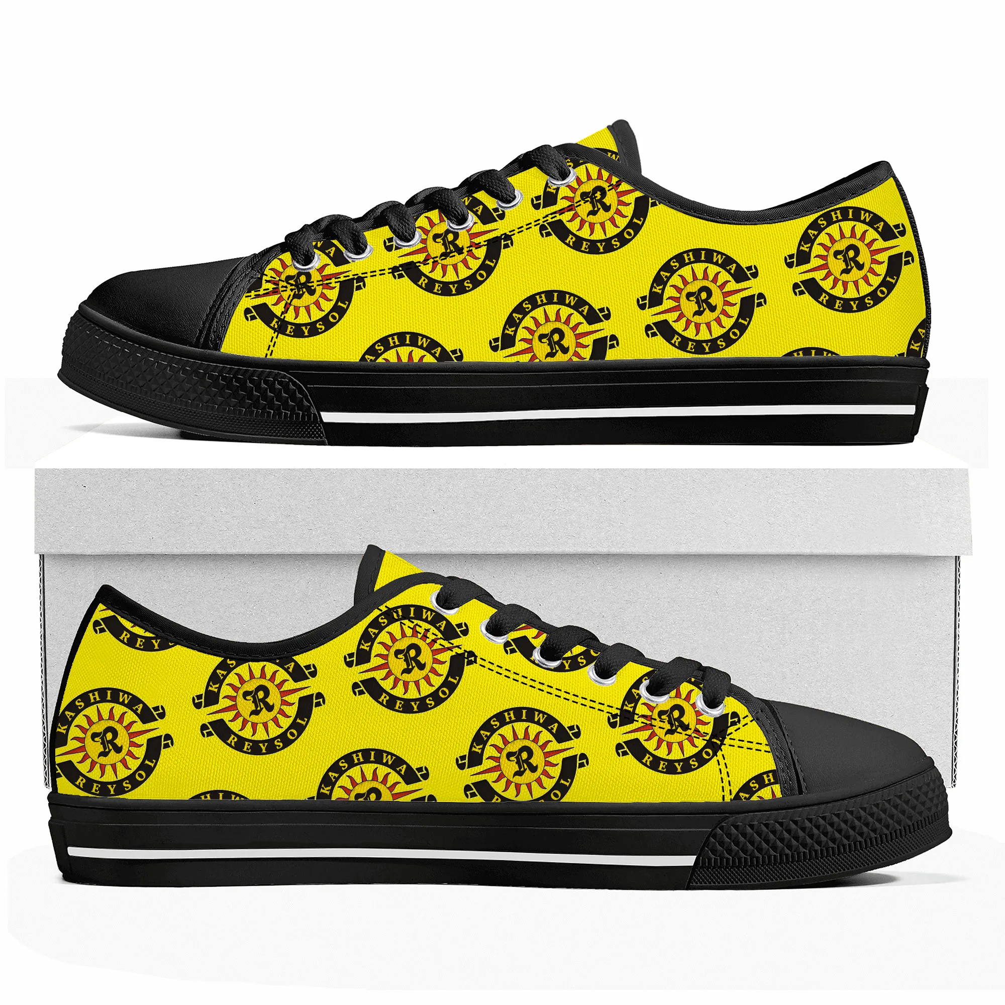 

レイソル Kashiwa Reysol Football Low Top Sneakers Mens Womens Teenager Canvas High Quality Sneaker Casual Custom Made Shoe Customize