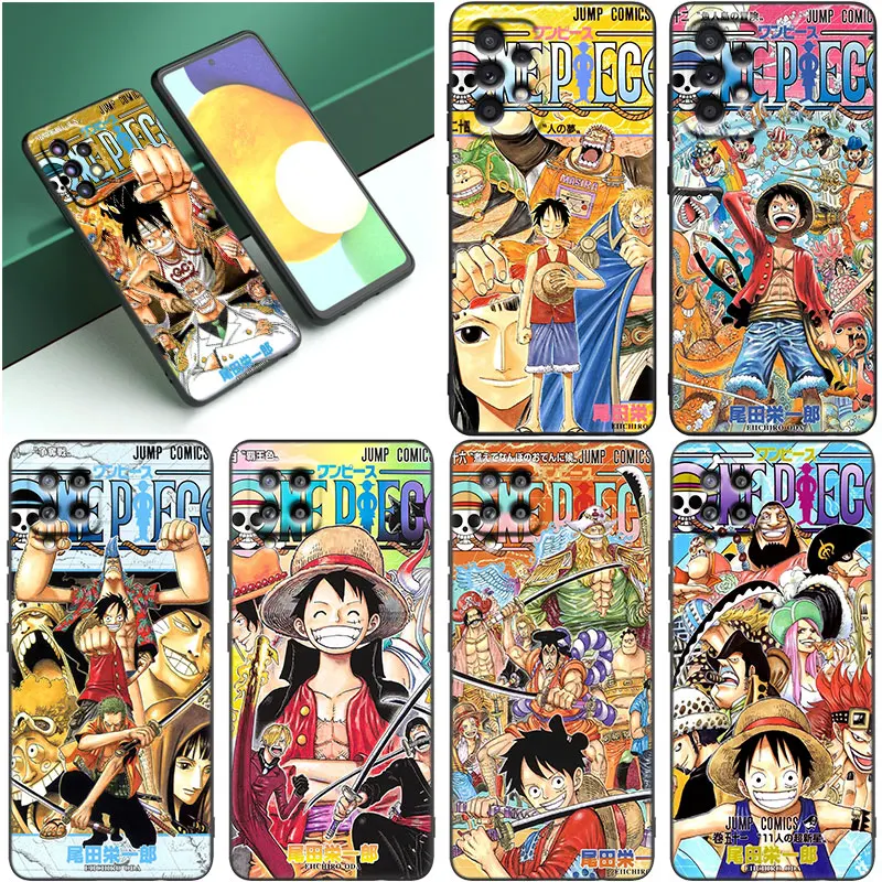 Аниме цельный плакат чехол для Samsung Galaxy A12 A13 A14 A22 A23 A32 A33 A34 A52S A53 A54 A72 A73 5G A24 A04S A50 A51 A70 A71