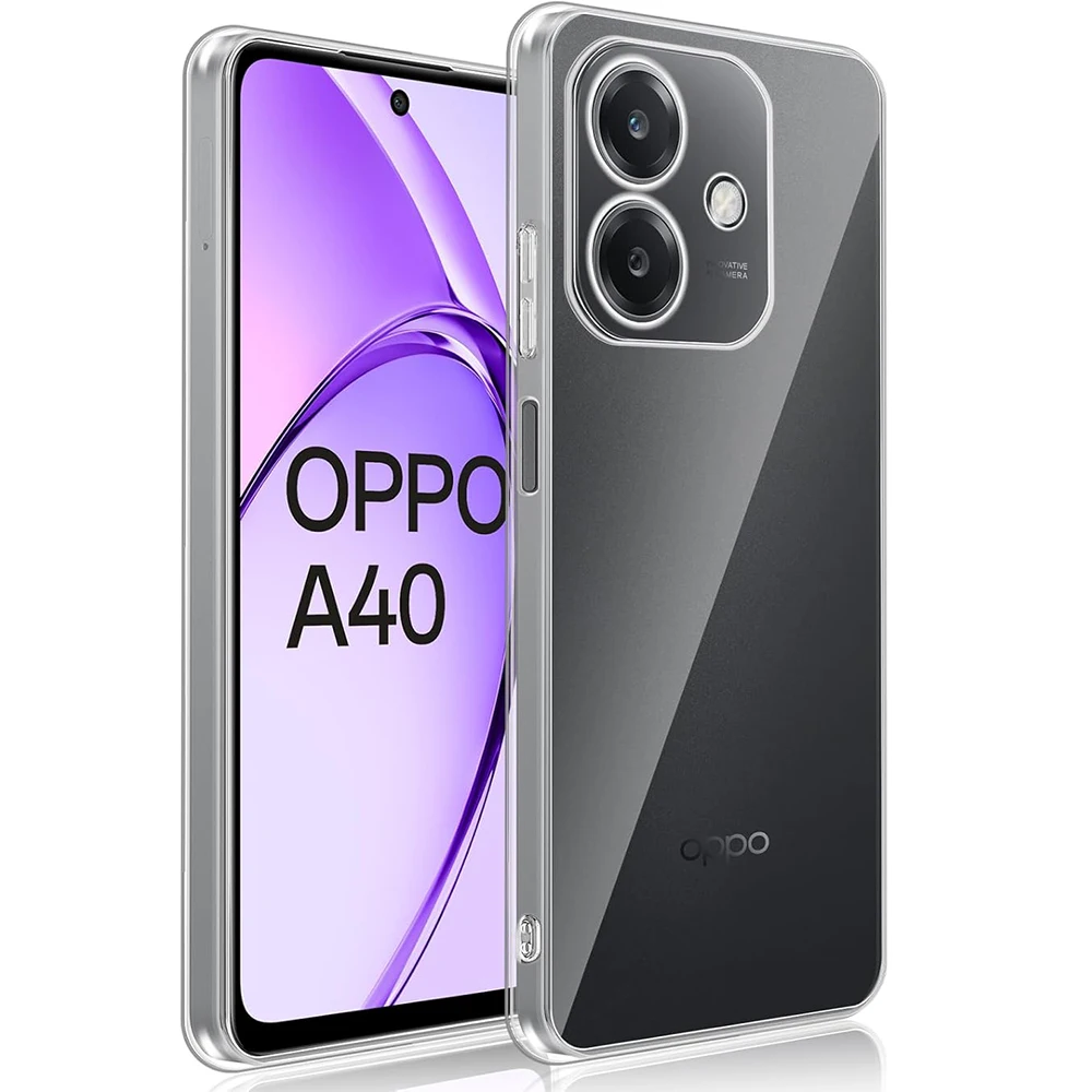 Ультратонкий прозрачный мягкий чехол из ТПУ для OPPO A40 A40M A80 A60 5G A3 Pro защитный Capa Fundas