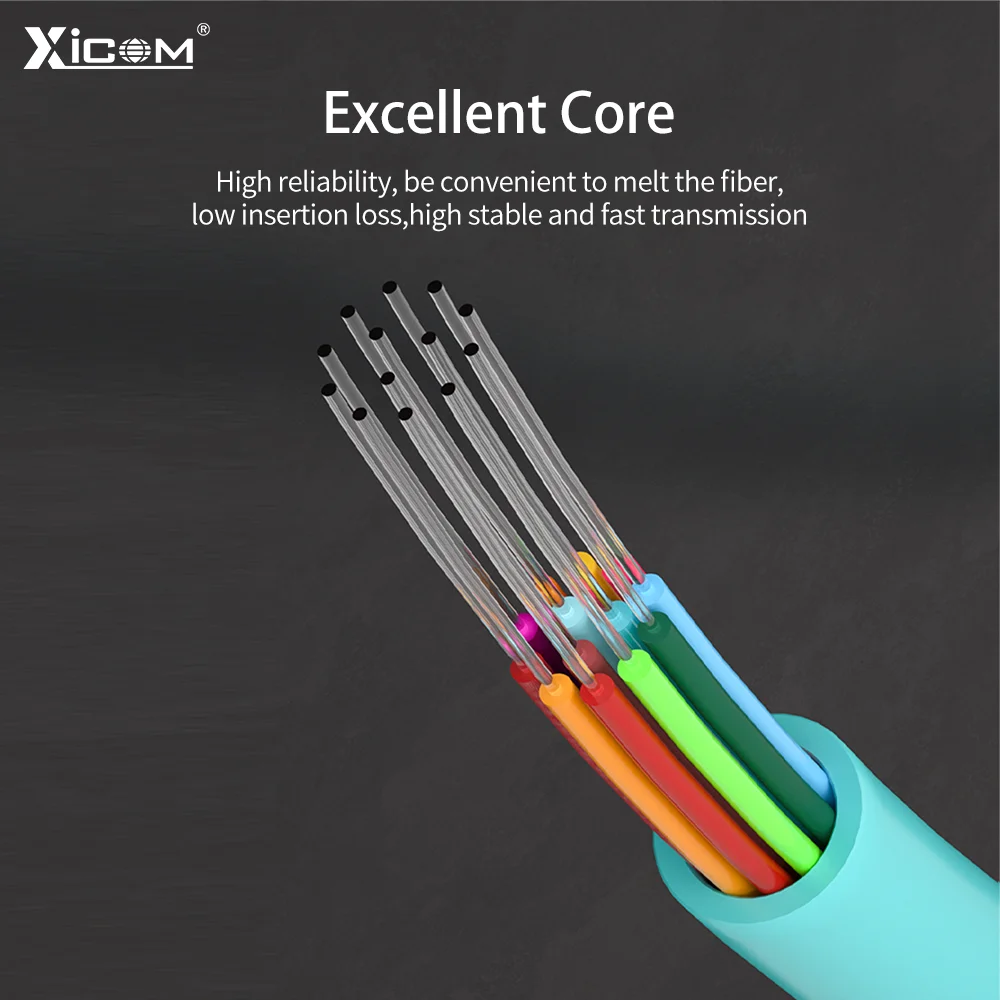 10G Fiber Optic Patch Cord Cable Multi Mode MPO-MPO UPC OM3 LSZH Optical Patch Cable Female to Female 8/12 Core 1M/3M/5M/10M