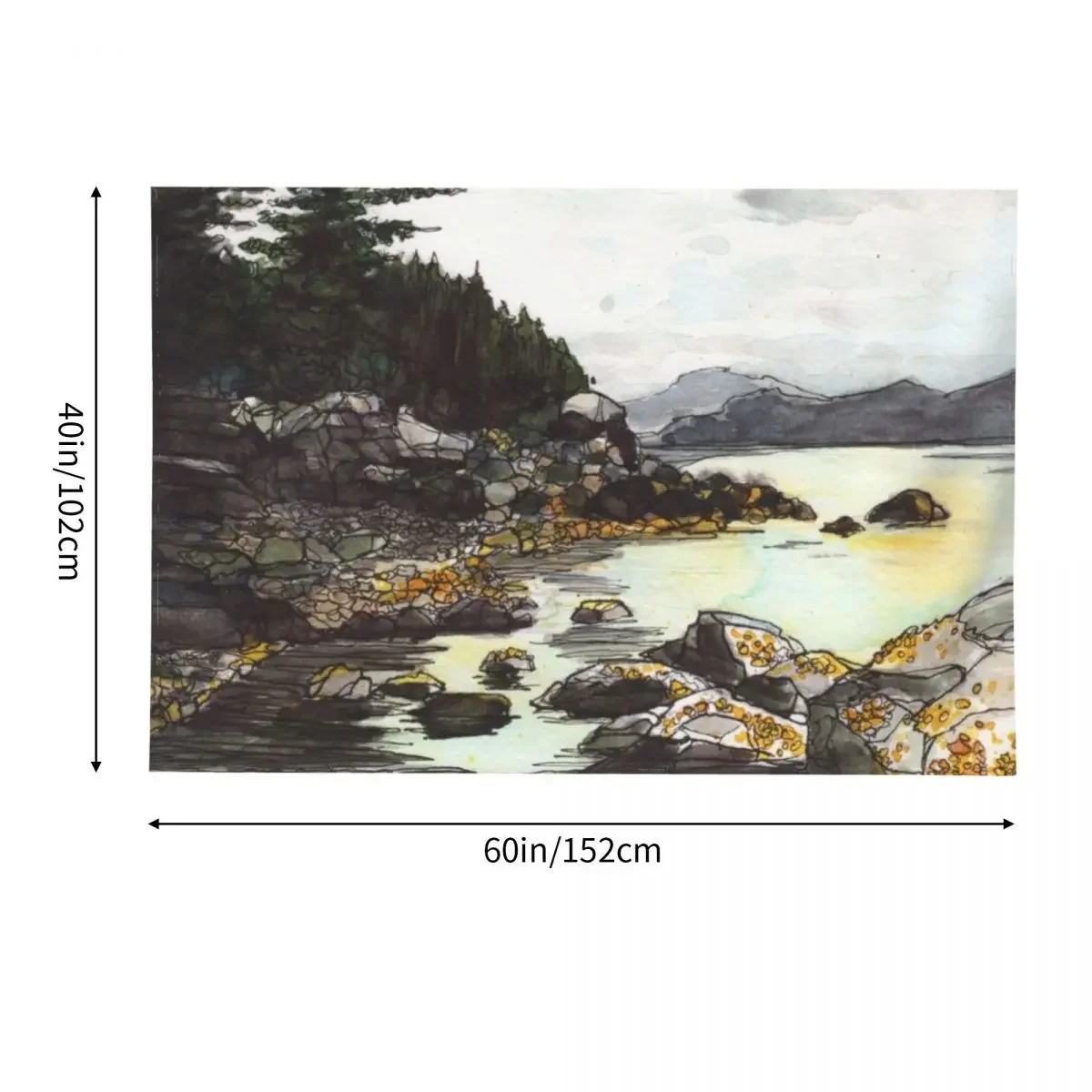 Ситка летом гобелен аксессуары для украшения дома на заказ