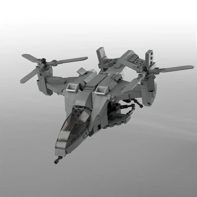 Moc 542 шт. игры Halo Reach UH-144 Сокол модель корабля строительные блоки DIY креативная