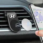 Магнитный Универсальный Автомобильный держатель для телефона 360, подставка для телефона на вентиляционное отверстие для Hyundai I20 I30 Ix20 Ix35 Elantra Accent, чехол, автомобильные товары
