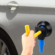 Dent Repair Puller Kit Hand Pump Base Car Paintless Dent Removal Tool Kit Slide Reverse Hammer Glue Vacuum Suction Cup 