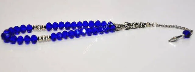 

IQRAH Crystal Rosary 33lü 10 Pcs (Stock) Navy Blue